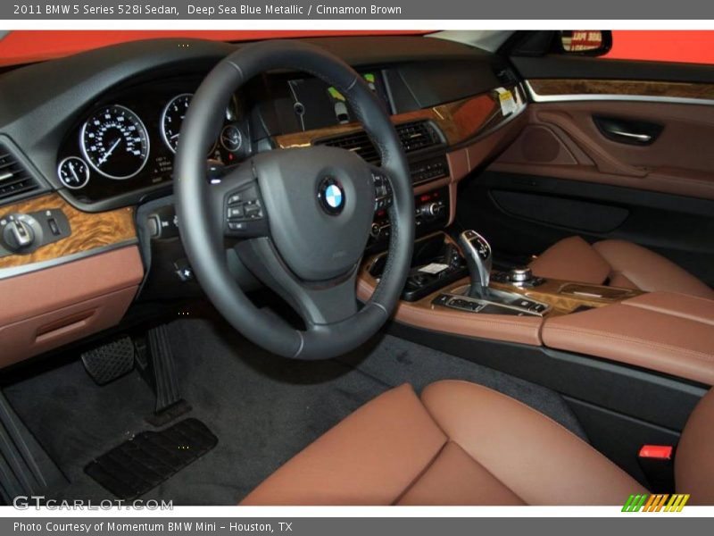 Cinnamon Brown Interior - 2011 5 Series 528i Sedan 