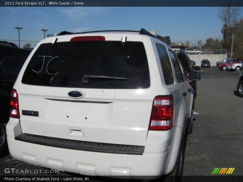 White Suede / Stone 2011 Ford Escape XLT