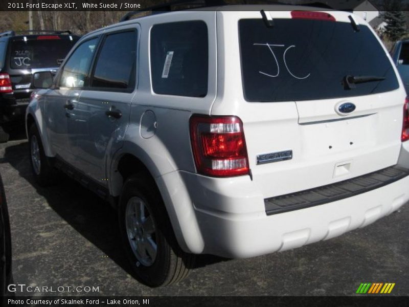 White Suede / Stone 2011 Ford Escape XLT