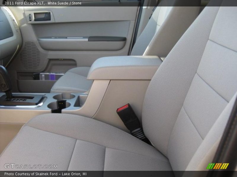 White Suede / Stone 2011 Ford Escape XLT