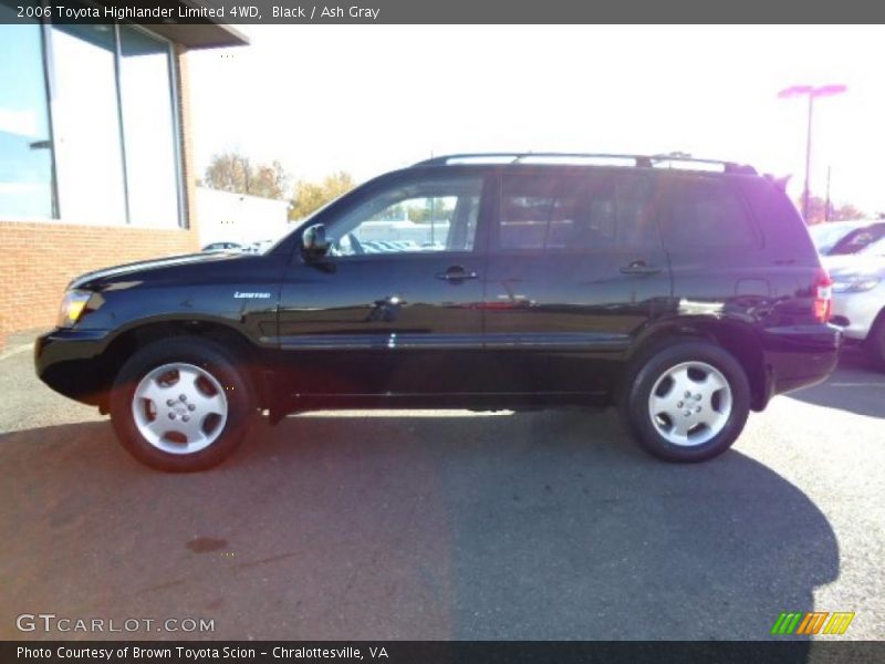 Black / Ash Gray 2006 Toyota Highlander Limited 4WD