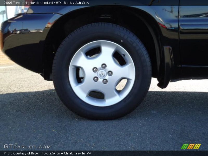 Black / Ash Gray 2006 Toyota Highlander Limited 4WD