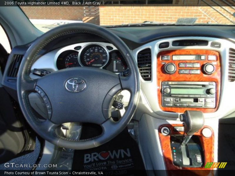 Black / Ash Gray 2006 Toyota Highlander Limited 4WD