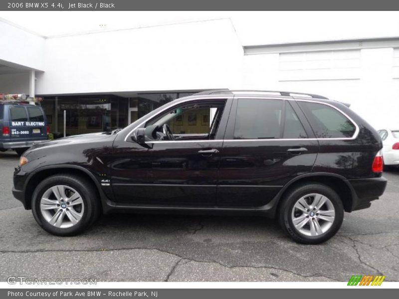 Jet Black / Black 2006 BMW X5 4.4i