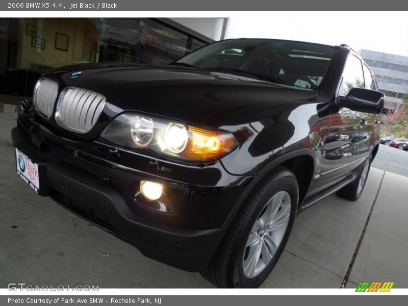 Jet Black / Black 2006 BMW X5 4.4i