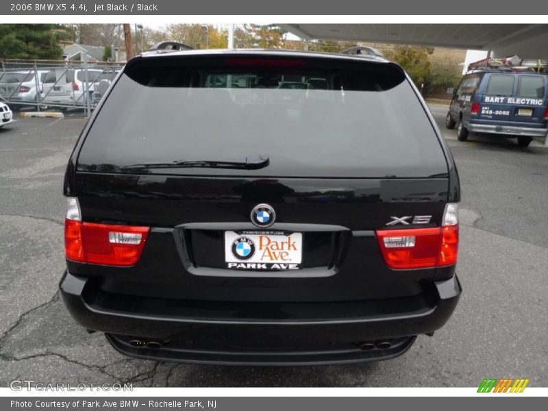 Jet Black / Black 2006 BMW X5 4.4i