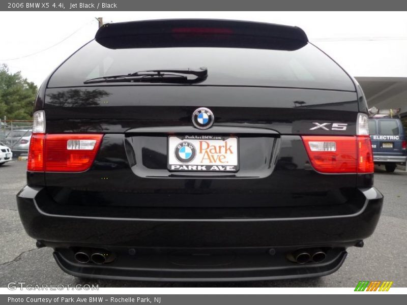 Jet Black / Black 2006 BMW X5 4.4i