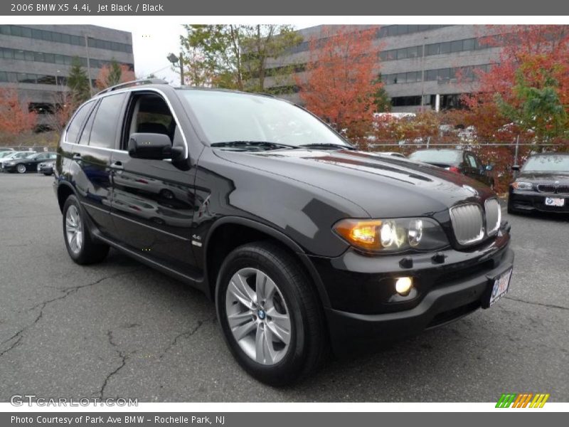 Jet Black / Black 2006 BMW X5 4.4i