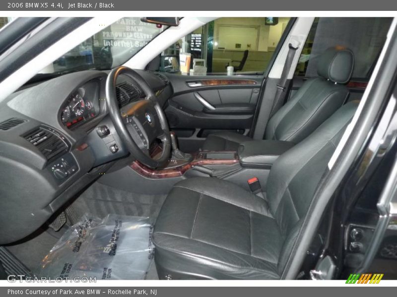 Jet Black / Black 2006 BMW X5 4.4i