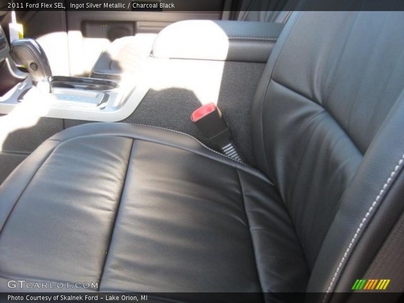 Ingot Silver Metallic / Charcoal Black 2011 Ford Flex SEL