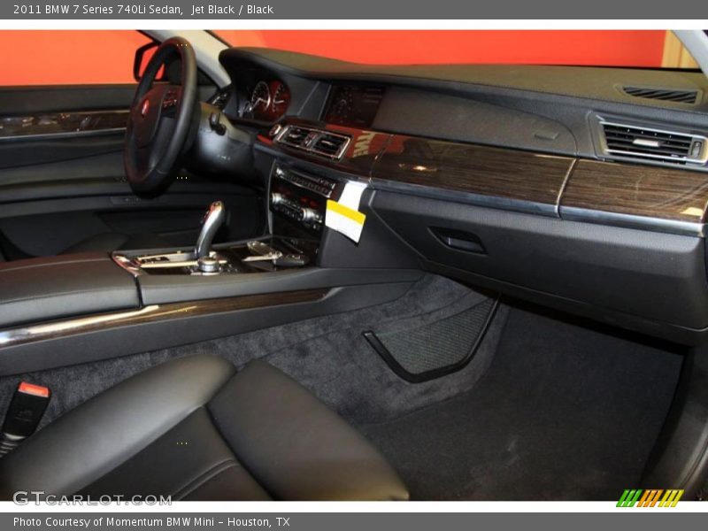 Jet Black / Black 2011 BMW 7 Series 740Li Sedan