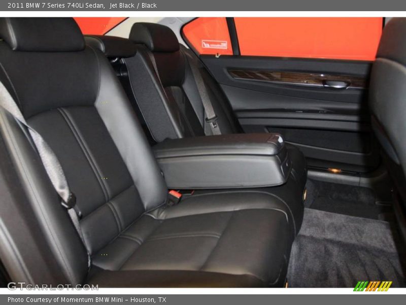 Jet Black / Black 2011 BMW 7 Series 740Li Sedan