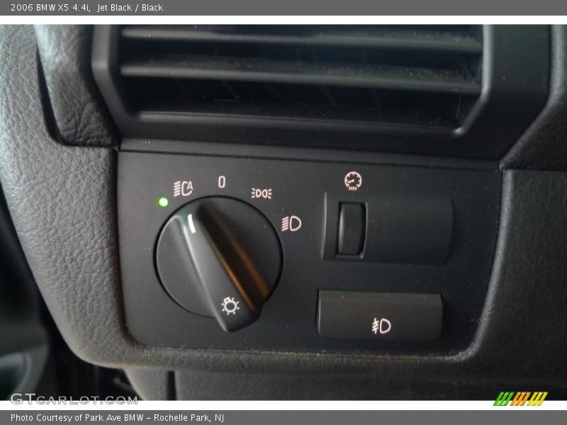 Jet Black / Black 2006 BMW X5 4.4i