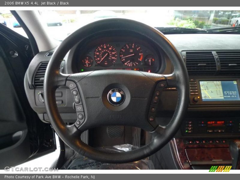 Jet Black / Black 2006 BMW X5 4.4i