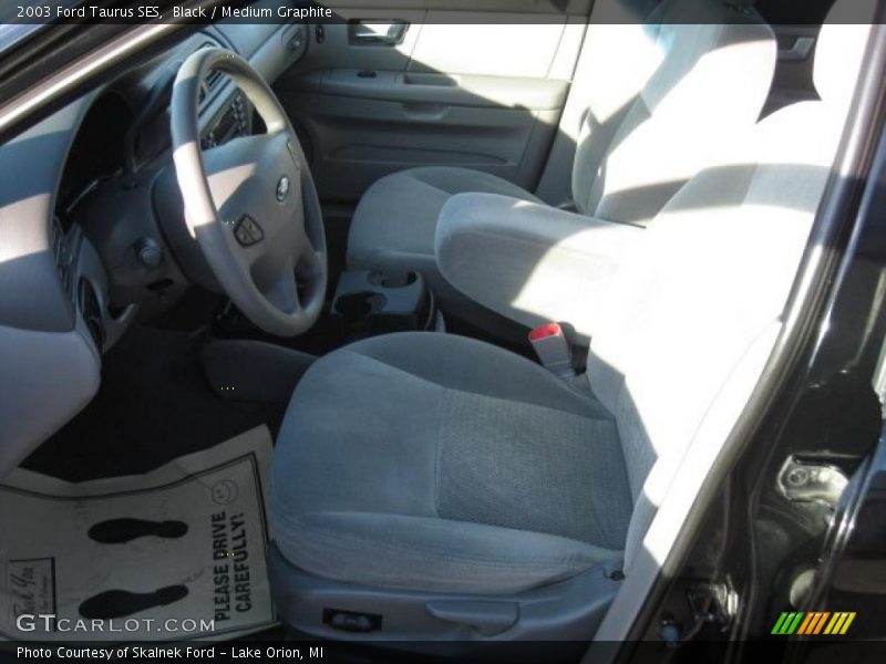 Black / Medium Graphite 2003 Ford Taurus SES