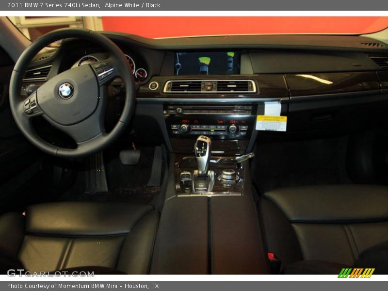 Alpine White / Black 2011 BMW 7 Series 740Li Sedan