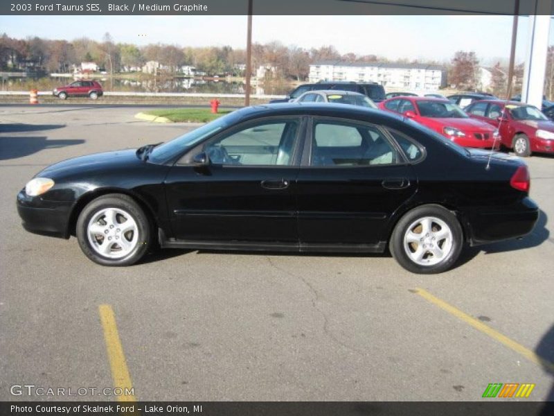 Black / Medium Graphite 2003 Ford Taurus SES