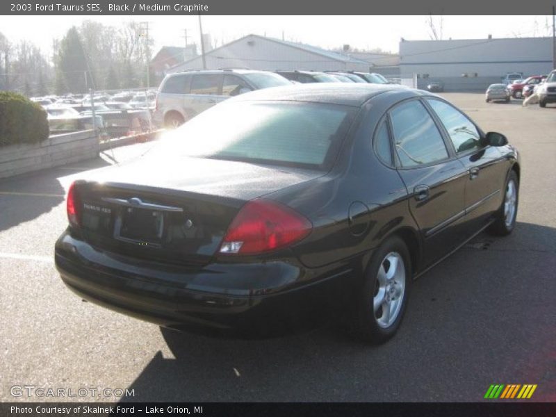 Black / Medium Graphite 2003 Ford Taurus SES