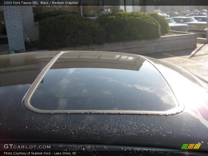 Black / Medium Graphite 2003 Ford Taurus SES