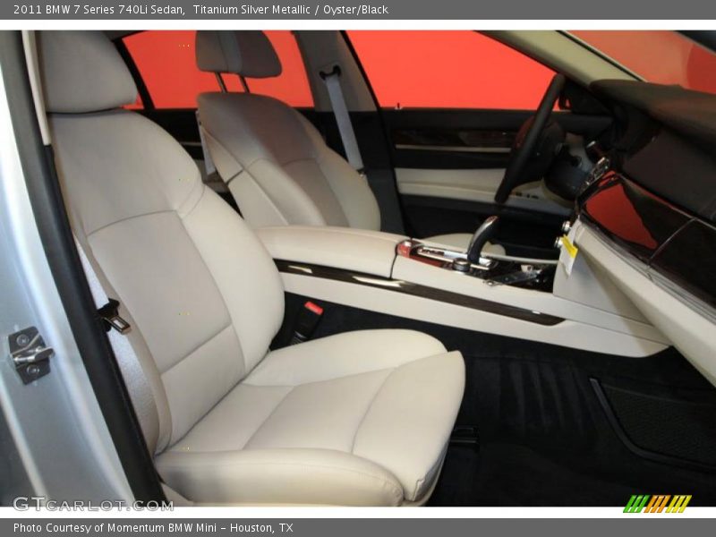  2011 7 Series 740Li Sedan Oyster/Black Interior