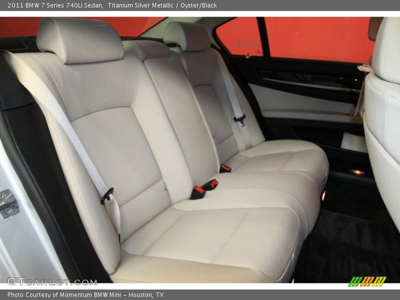  2011 7 Series 740Li Sedan Oyster/Black Interior