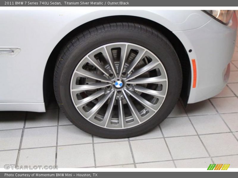  2011 7 Series 740Li Sedan Wheel