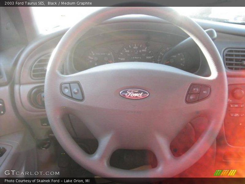 Black / Medium Graphite 2003 Ford Taurus SES