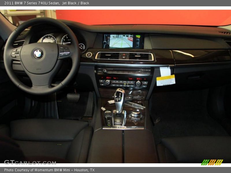 Jet Black / Black 2011 BMW 7 Series 740Li Sedan