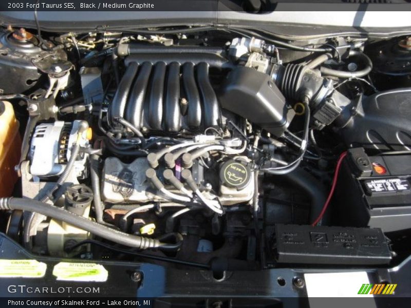 Black / Medium Graphite 2003 Ford Taurus SES