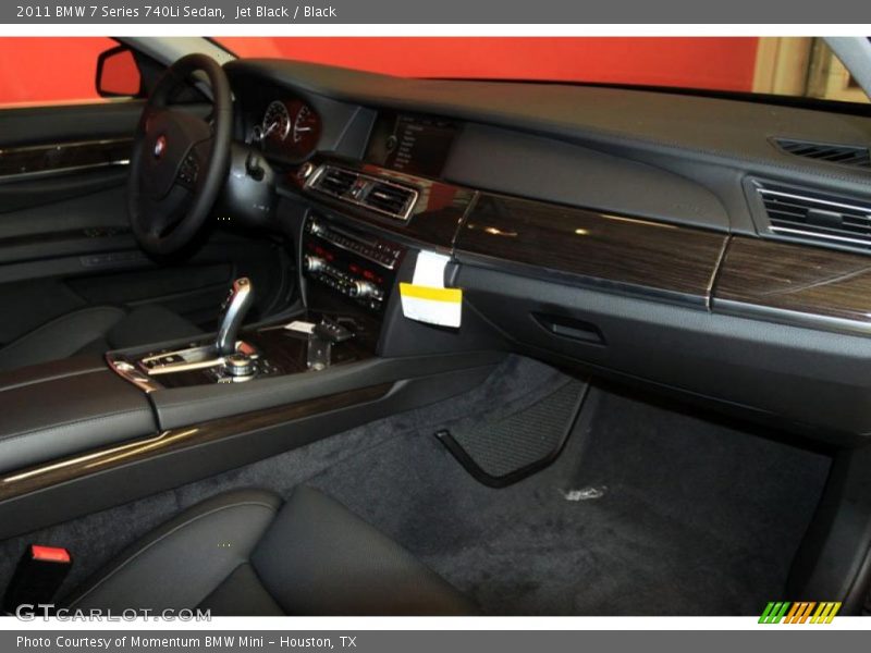 Jet Black / Black 2011 BMW 7 Series 740Li Sedan