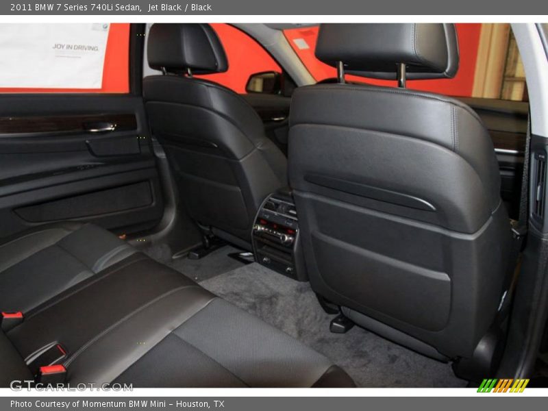  2011 7 Series 740Li Sedan Black Interior