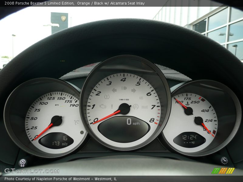 Orange / Black w/ Alcantara Seat Inlay 2008 Porsche Boxster S Limited Edition