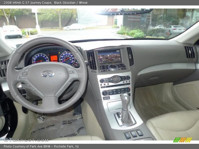 Black Obsidian / Wheat 2008 Infiniti G 37 Journey Coupe