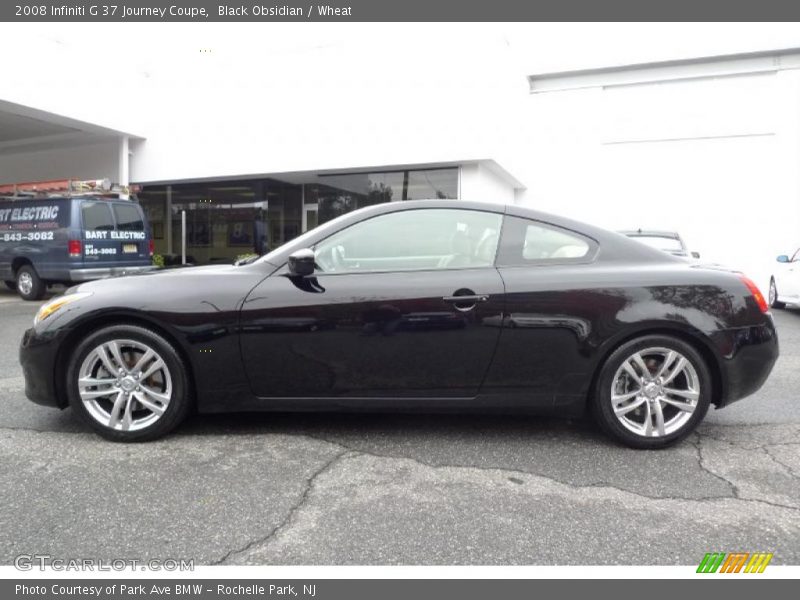 Black Obsidian / Wheat 2008 Infiniti G 37 Journey Coupe