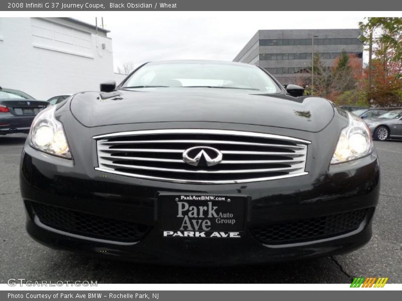 Black Obsidian / Wheat 2008 Infiniti G 37 Journey Coupe