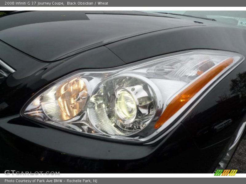 Black Obsidian / Wheat 2008 Infiniti G 37 Journey Coupe