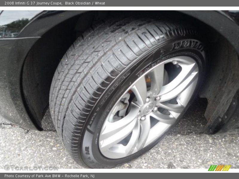 Black Obsidian / Wheat 2008 Infiniti G 37 Journey Coupe
