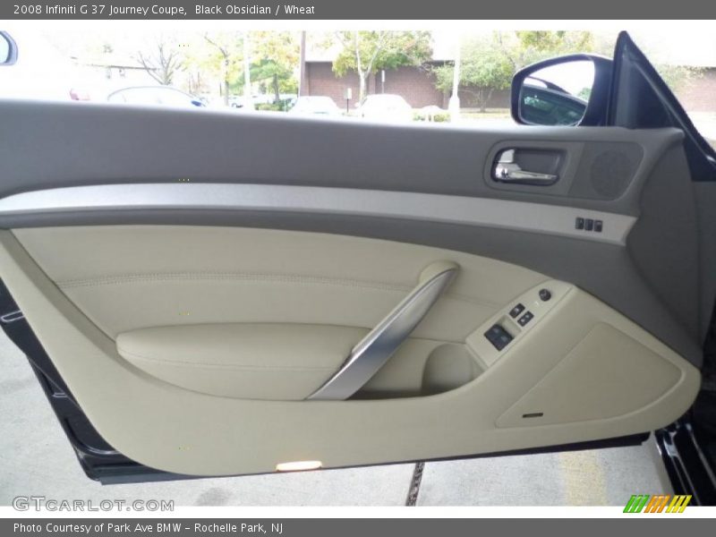 Black Obsidian / Wheat 2008 Infiniti G 37 Journey Coupe