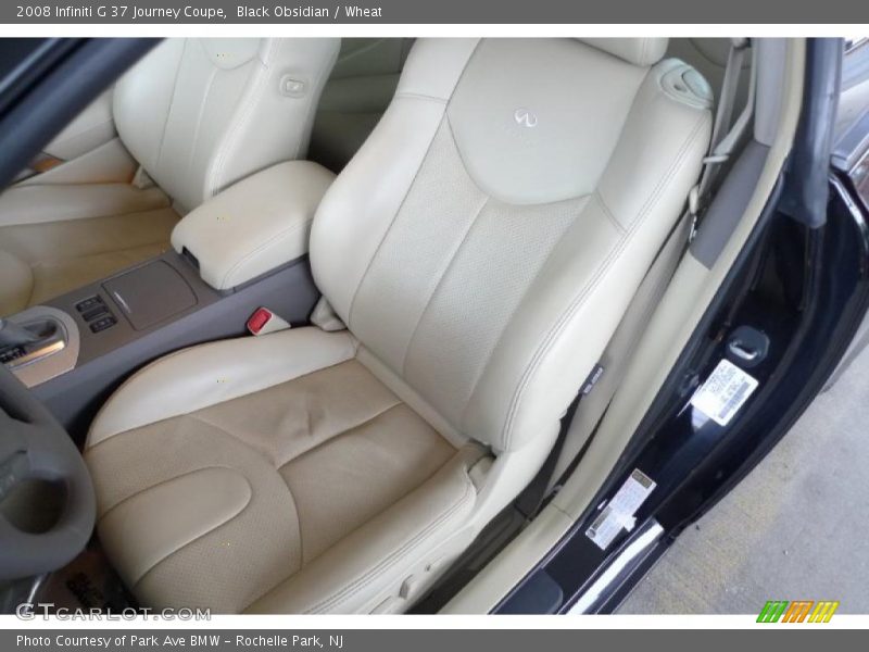Black Obsidian / Wheat 2008 Infiniti G 37 Journey Coupe