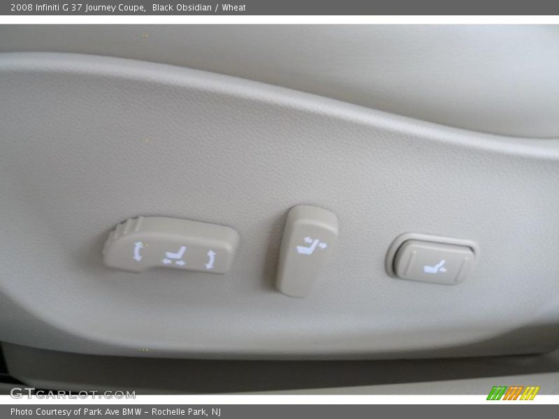 Black Obsidian / Wheat 2008 Infiniti G 37 Journey Coupe