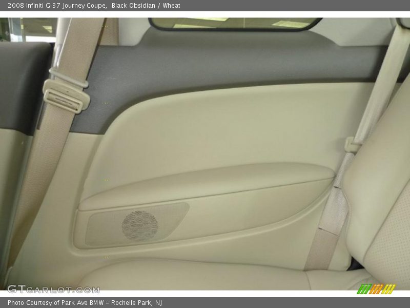 Black Obsidian / Wheat 2008 Infiniti G 37 Journey Coupe