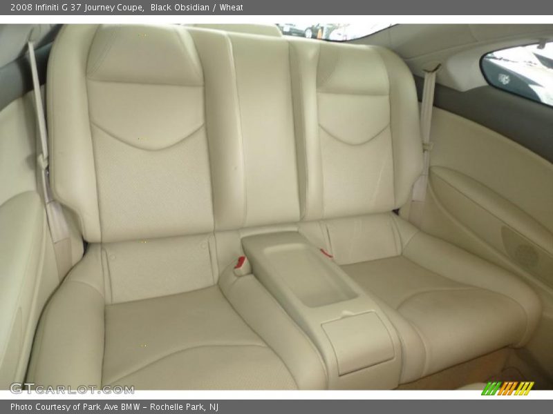Black Obsidian / Wheat 2008 Infiniti G 37 Journey Coupe