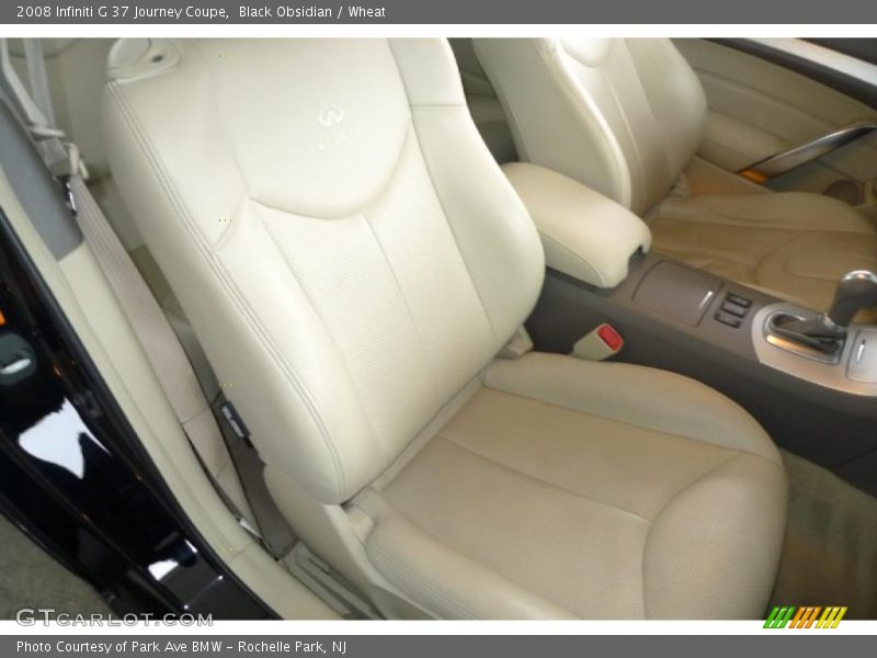 Black Obsidian / Wheat 2008 Infiniti G 37 Journey Coupe