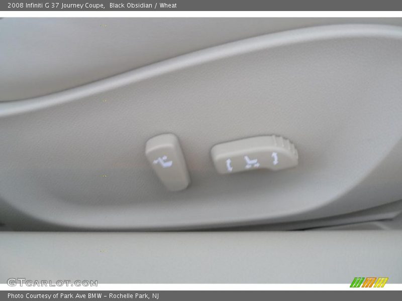 Black Obsidian / Wheat 2008 Infiniti G 37 Journey Coupe