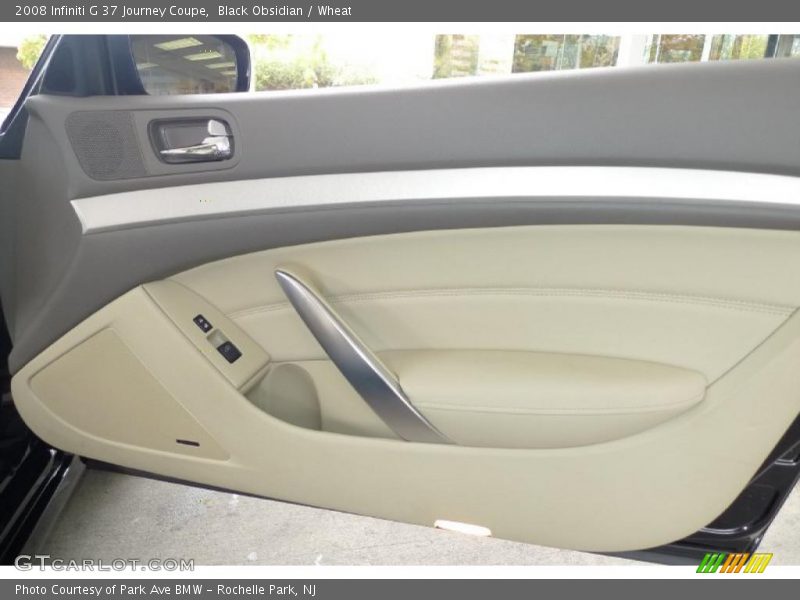 Black Obsidian / Wheat 2008 Infiniti G 37 Journey Coupe