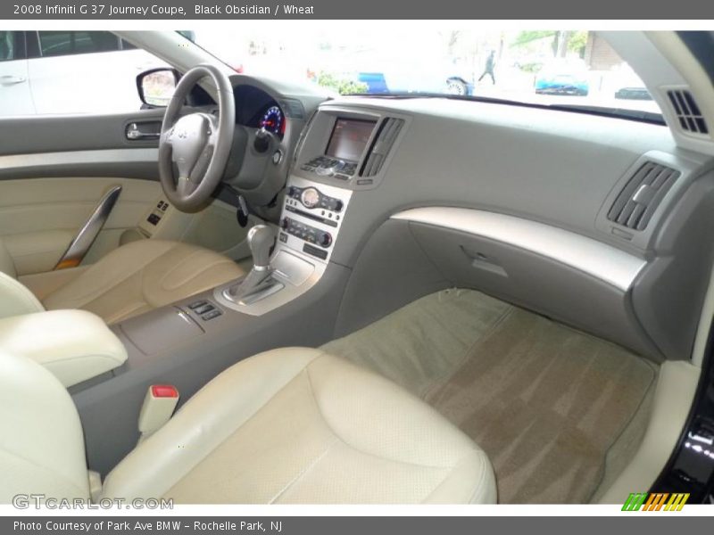 Black Obsidian / Wheat 2008 Infiniti G 37 Journey Coupe