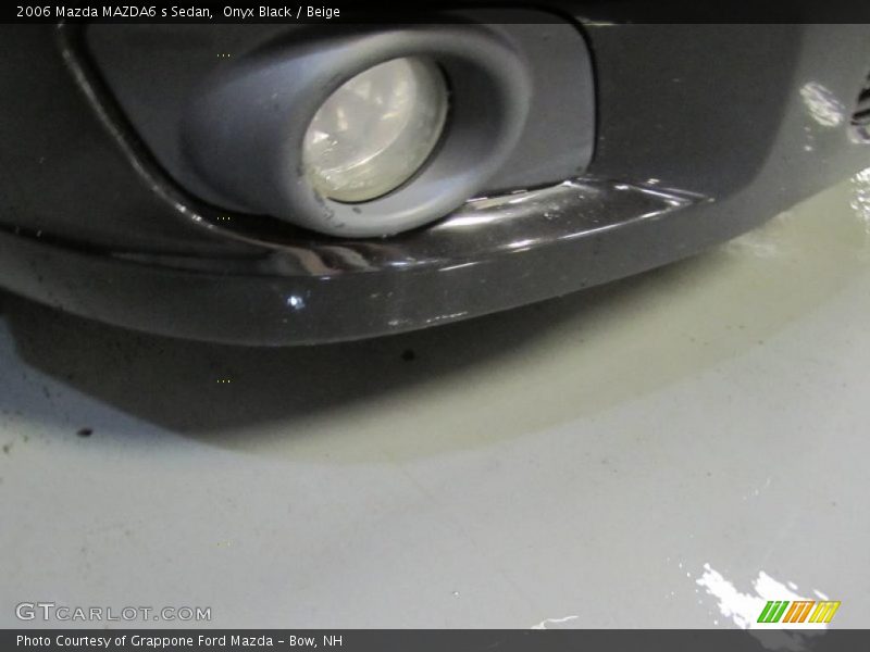 Onyx Black / Beige 2006 Mazda MAZDA6 s Sedan