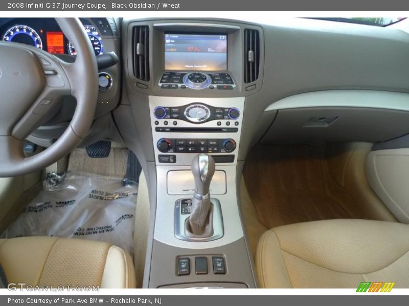 Black Obsidian / Wheat 2008 Infiniti G 37 Journey Coupe