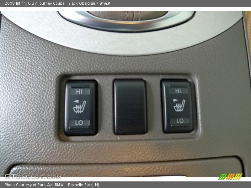 Black Obsidian / Wheat 2008 Infiniti G 37 Journey Coupe