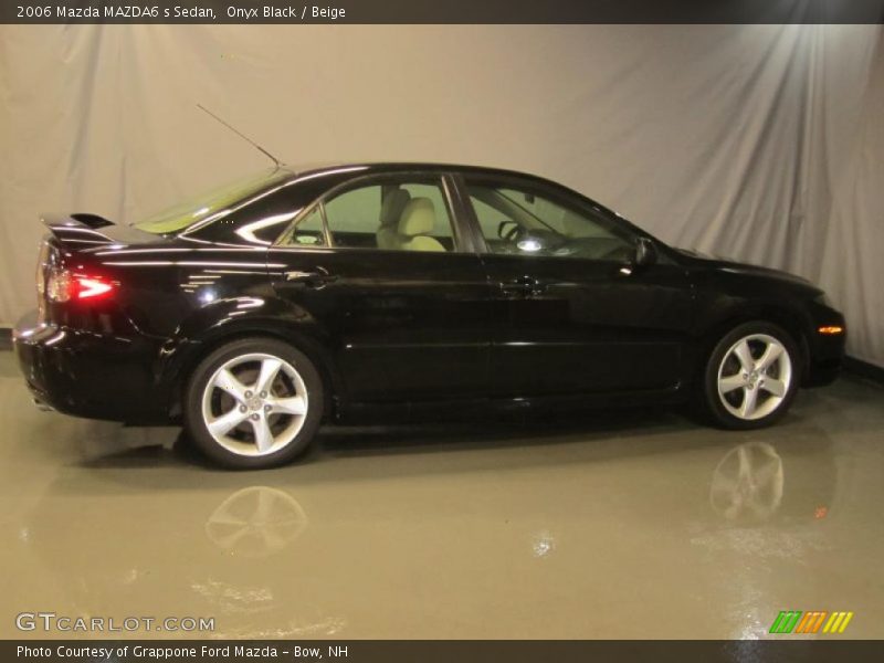 Onyx Black / Beige 2006 Mazda MAZDA6 s Sedan